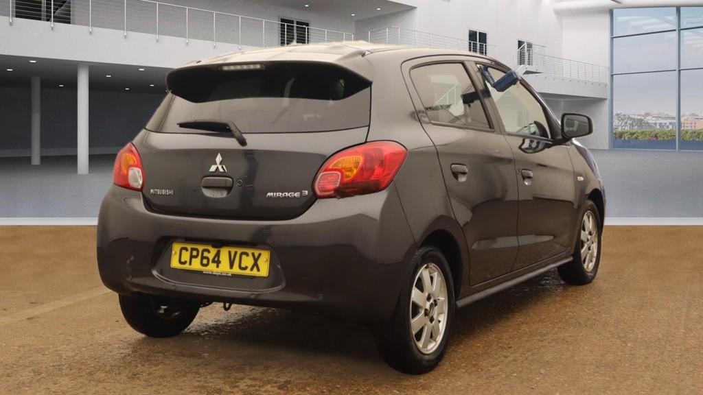 Mitsubishi Mirage 1.2 3 Hatchback 5dr Petrol CVT Euro 5 (s/s) (79 ps)